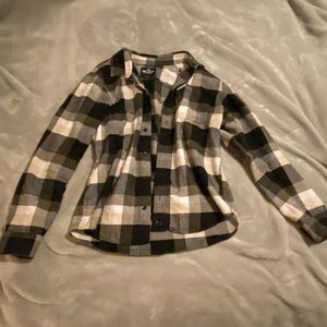 Hollister Plaid Flannel Shirt